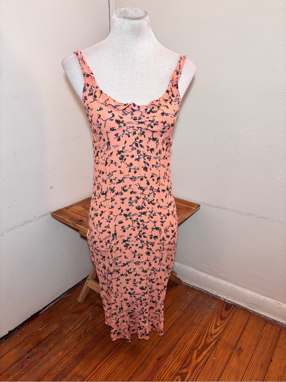 Anthropologie Floreat Sleeveless Printed Midi Dress